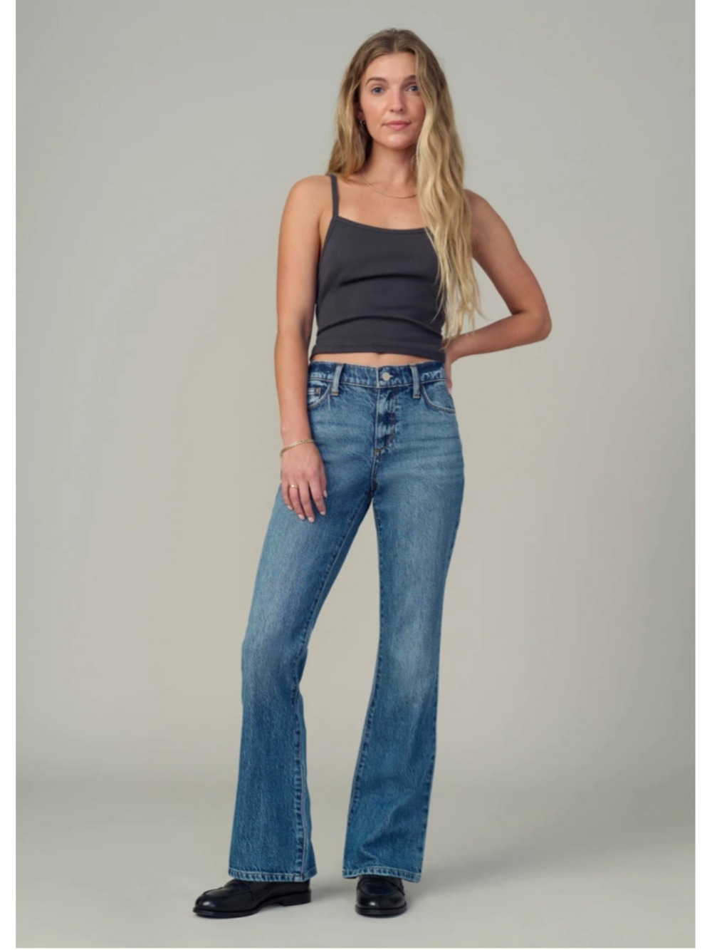 Joe's Jeans “Provocateur” Flare & Wide Leg Jeans in Blue, Size 26 (28” Waist)